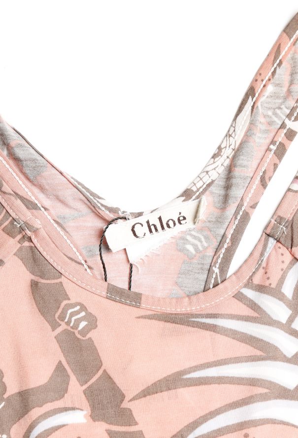 Chloé 2001 Printed Razor Back Tank - 4
