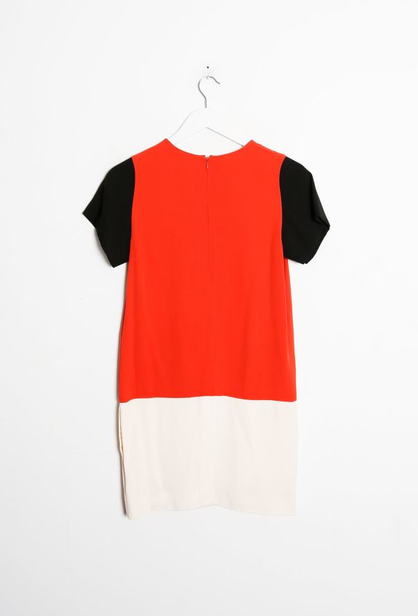 Céline Colorblock Silk Dress - 8