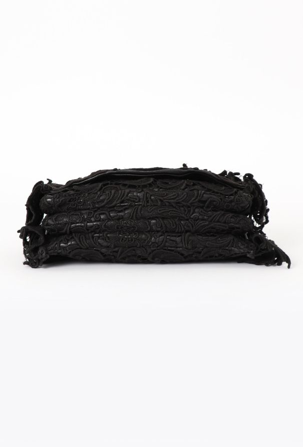 Prada F/W 2008 Guipure Lace Shoulder Bag - 7