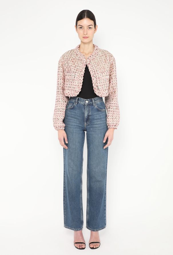 Valentino 2021 Sensation Embellished Tweed Jacket - 4