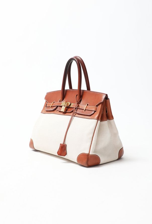 Hermès Barenia & Toile H Birkin 35 - 3