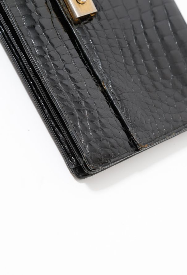 '60s Crocodile Piano Bag - 7