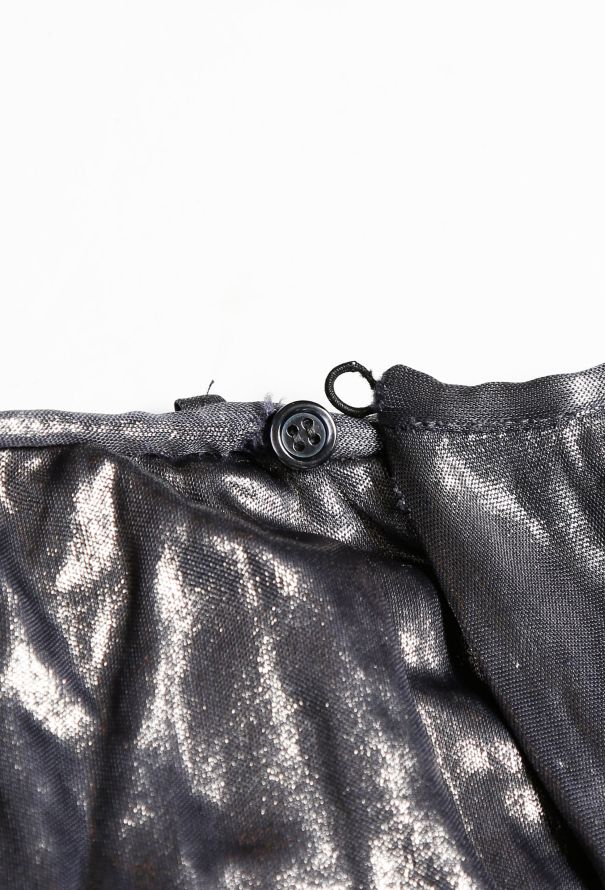 Dior Resort 2007 Draped Metallic Dress - 7