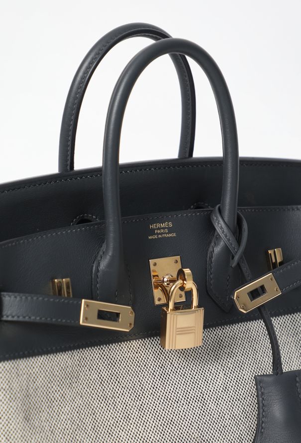 Hermès Beautiful 2024 Toile H & Swift Birkin 25 - 16