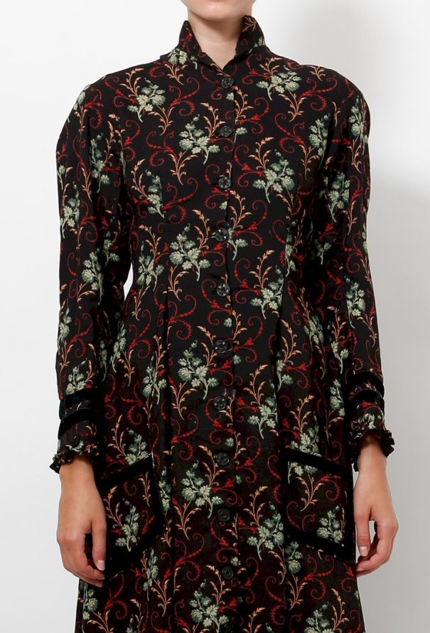 Floral Victorian Gown - 5