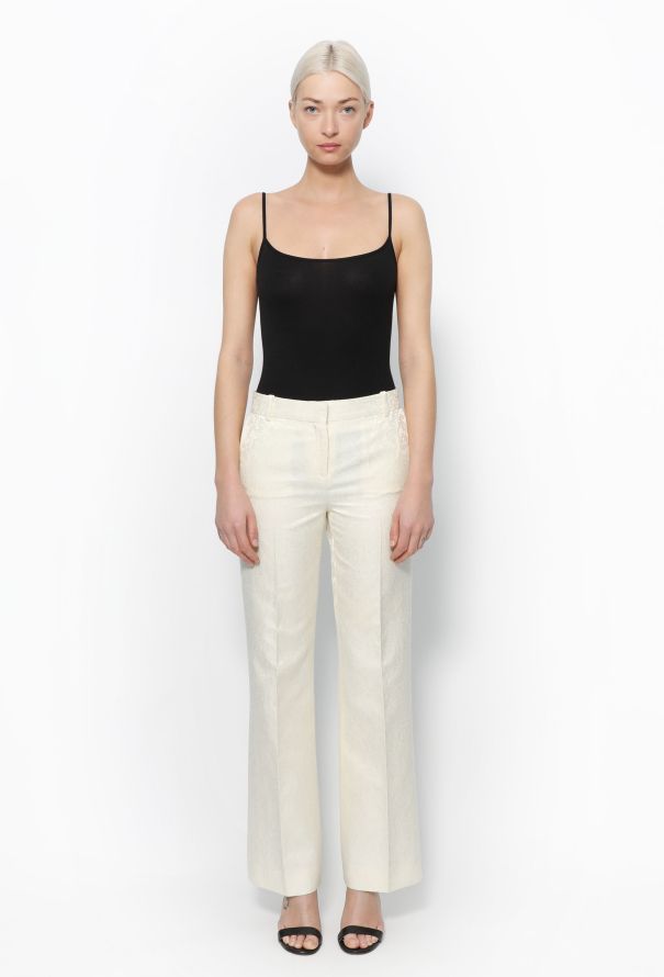 Céline S/S 2012 Jacquard Trousers - 3