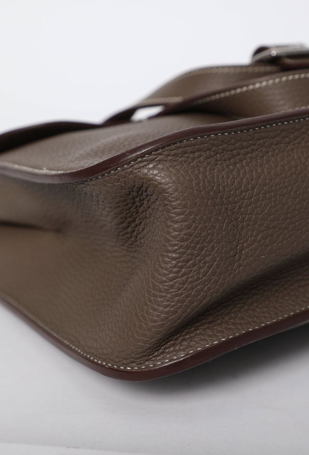 Hermès Étoupe Taurillon Clémence Halzan 31 - 13