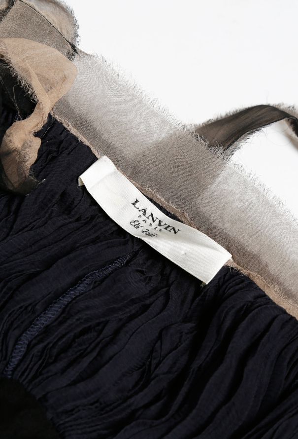 Lanvin Embellished Silk Dress - 4