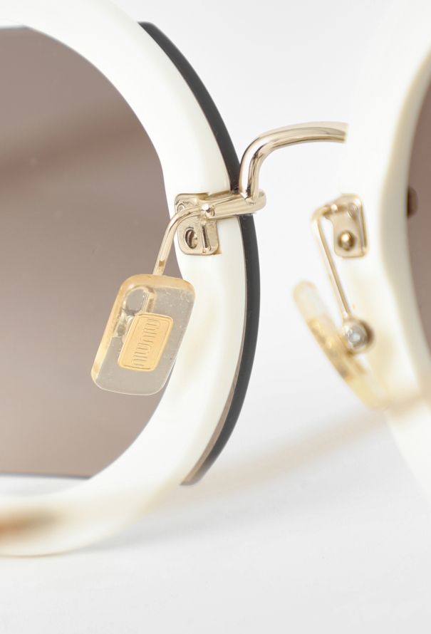Miu Miu 2018 Evolution Cut-Out Sunglasses - 8
