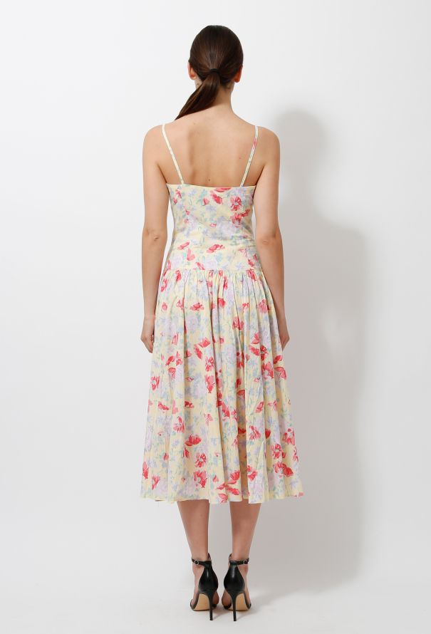 80s Laura Ashley Floral Dress - 4