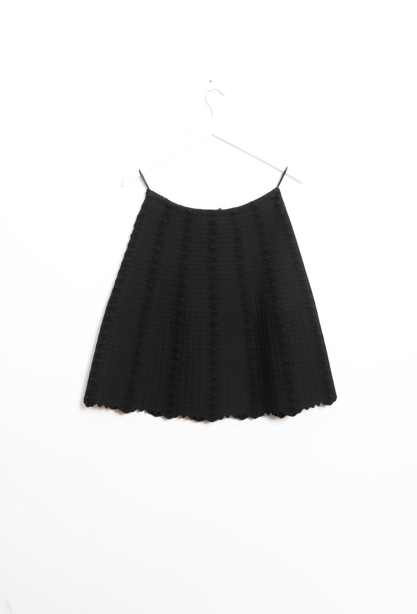 Alaïa Geometric Textured Skirt - 6