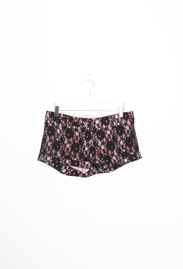 Alexander McQueen F/W 1996 'Dante' Lace Mini Shorts - 6