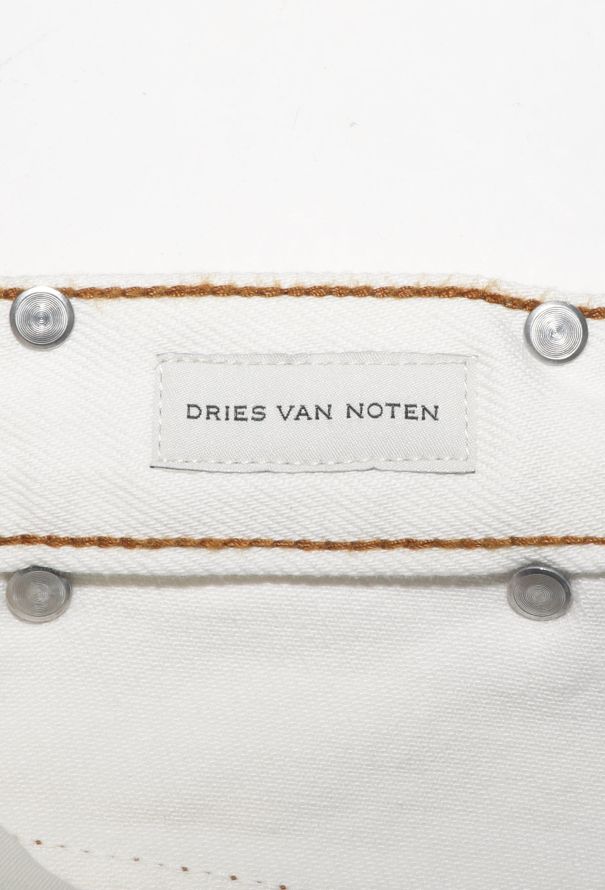 Dries Van Noten Contrast Stitch Denim Jeans, 2025 - 6
