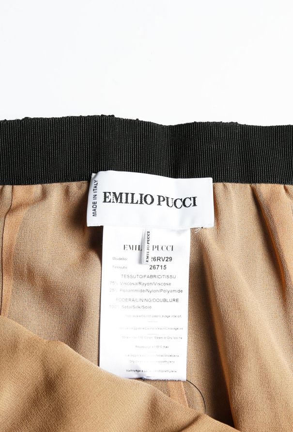 Emilio Pucci Floral Lace Flared Skirt - 4