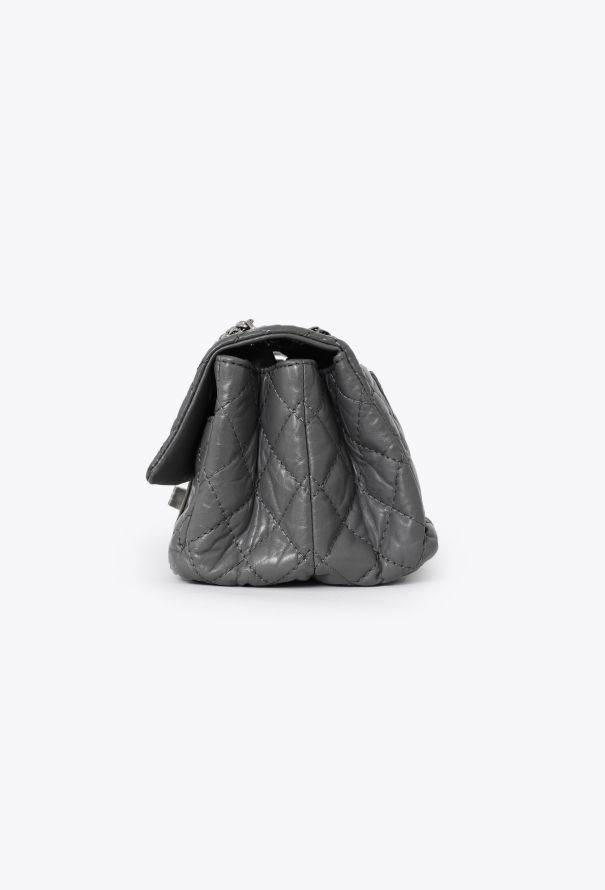 Chanel Grey 2.55 Medium Flap Bag - 5