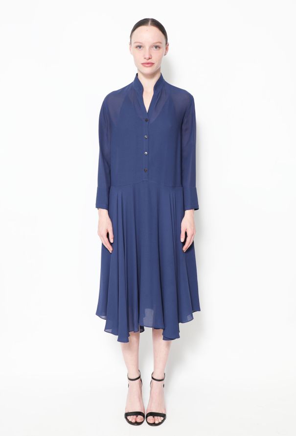 Hermès Silk Crêpe Dress Set - 1