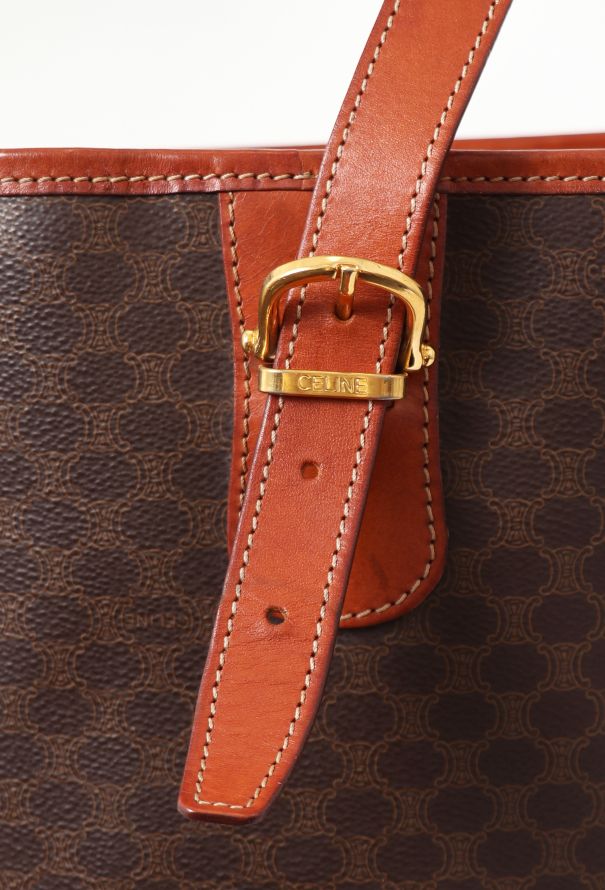 Céline 1995 Triomphe Macadam Monogram Tote - 11