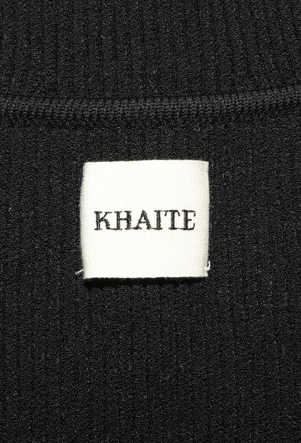 Khaite 2023 Ribbed Rumer Bodycon Dress - 6