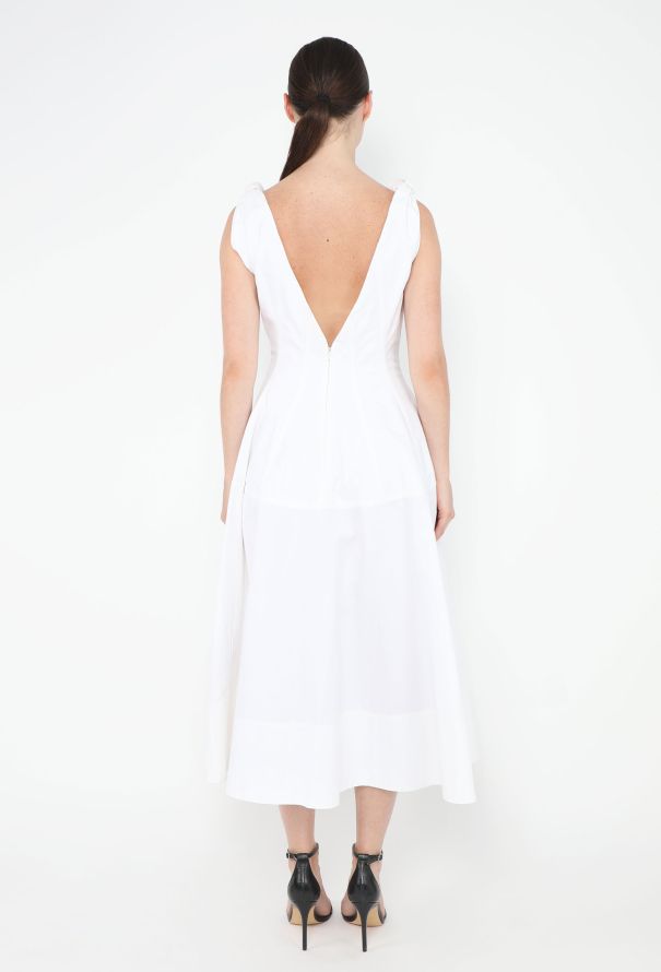 Bottega Veneta 2022 Asymmetrical Poplin Dress - 5