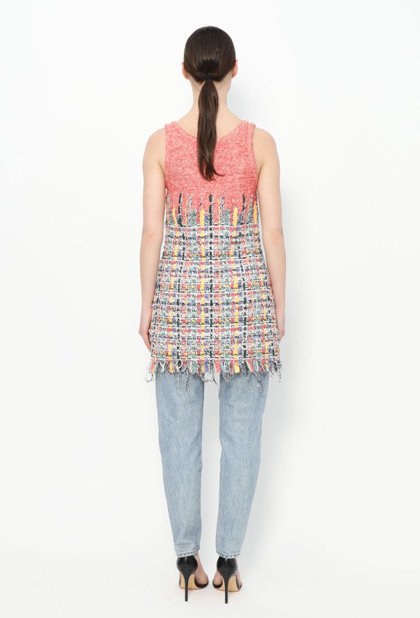 Chanel 2015 Lesage Tweed Fringe Tunic - 4