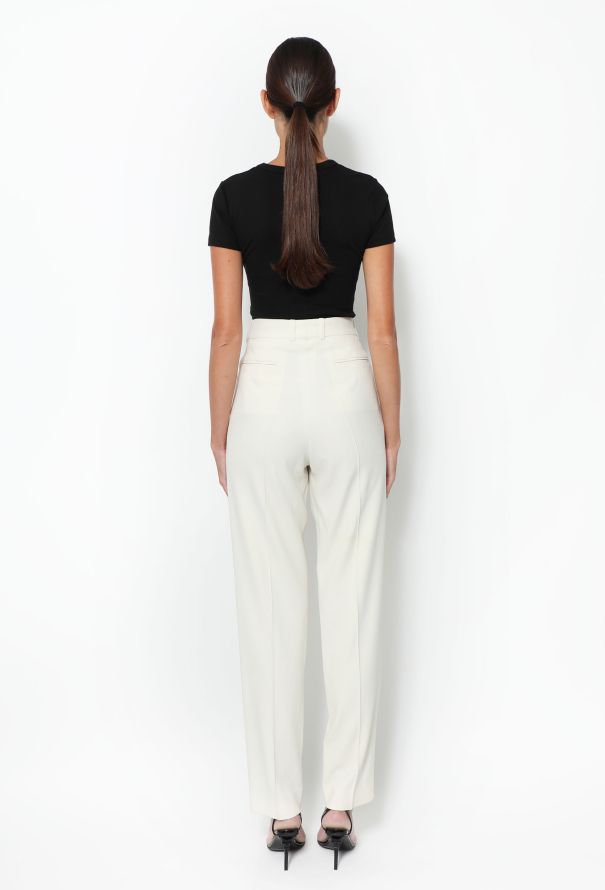 Céline 2012 Pleated Twill Trousers - 3