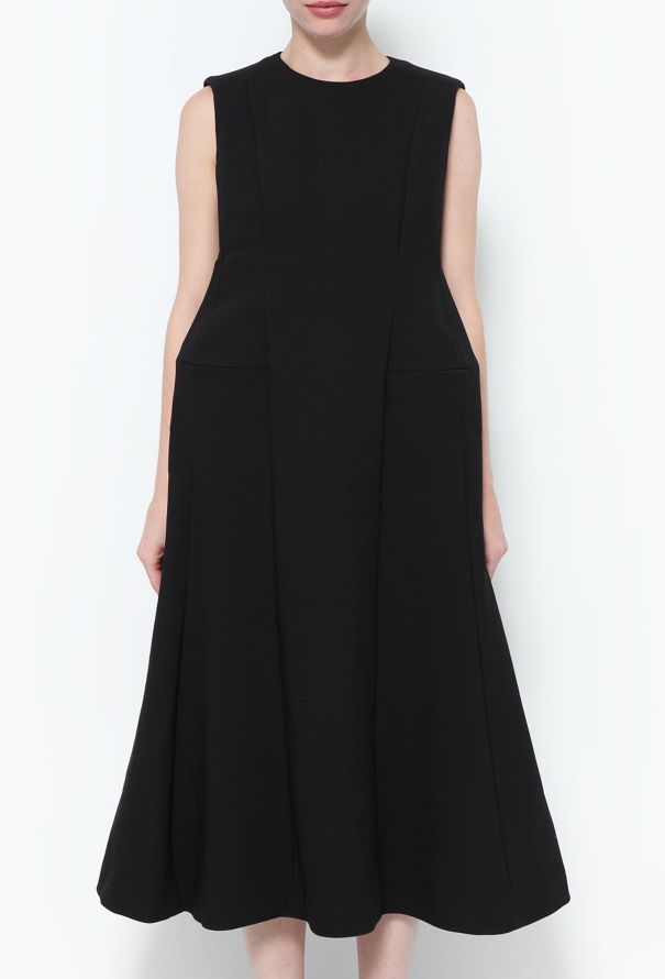 Balenciaga 2016 Flared Twill Dress - 2