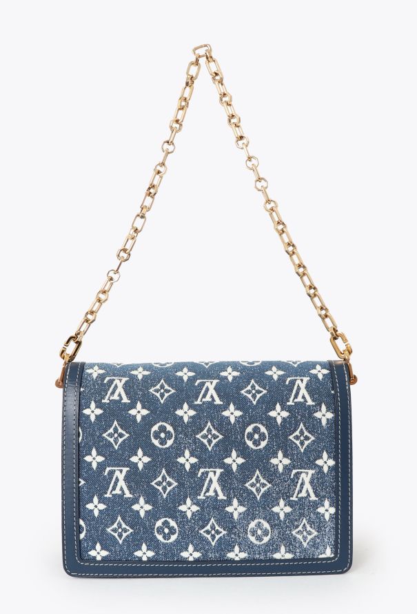 Louis Vuitton 2022 Denim Dauphine MM Bag - 4