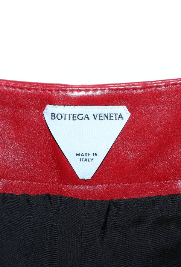 Bottega Veneta F/W 2022 Cropped Leather Trousers - 6