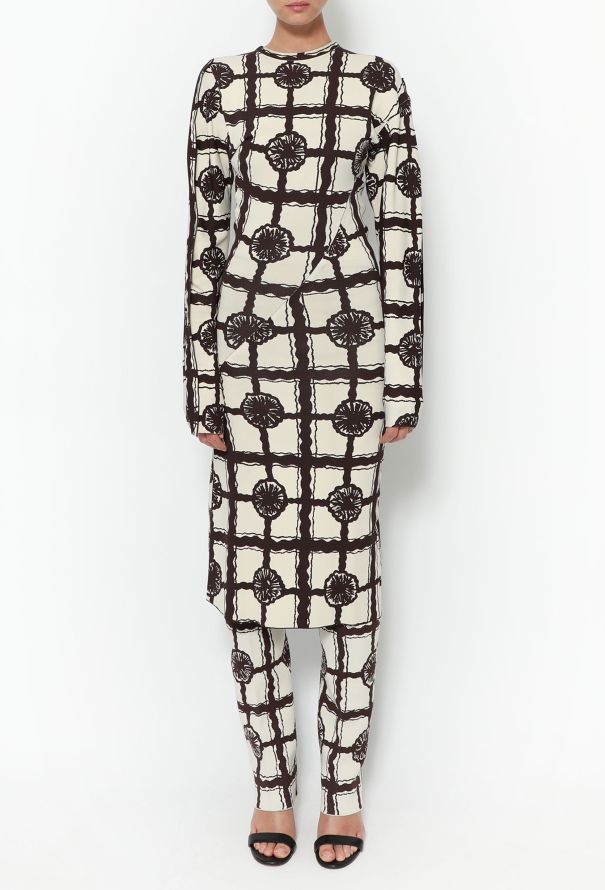 Céline COLLECTOR F/W 2017 Jacquard Tunic Ensemble - 4