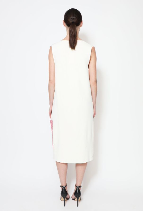 Céline 2015 Patchwork Silk Tunic Ivory - 3