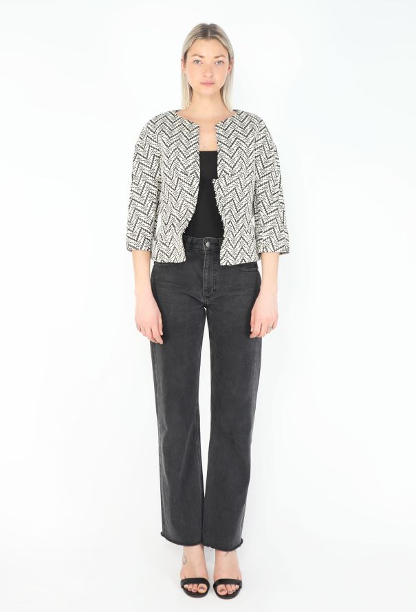 Dior Chevron Corset Jacket - 5