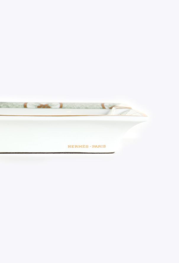 Hermès Porcelain Painted Rooster Ashtray, 1960s - 3