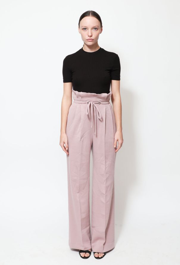 Rodarte F/W 2014 Lavender purple Wide-Leg Trousers - 1