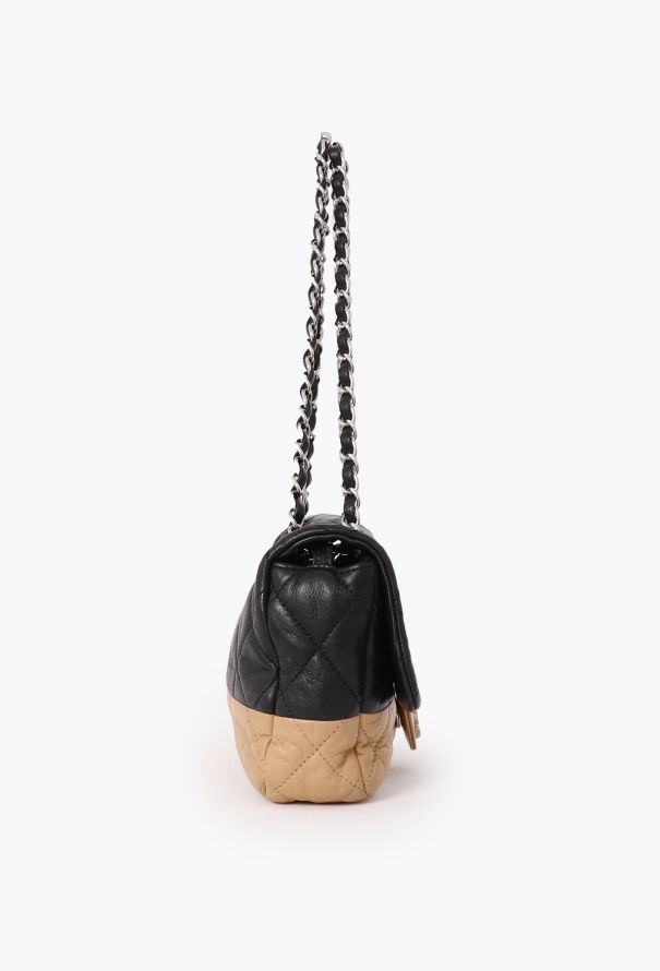Chanel Bicolor Single Flap Bag - 5
