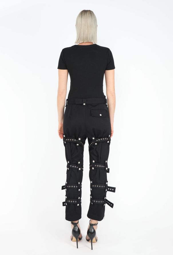 Loewe F/W 2021 Eyelet Bondage Trousers - 7