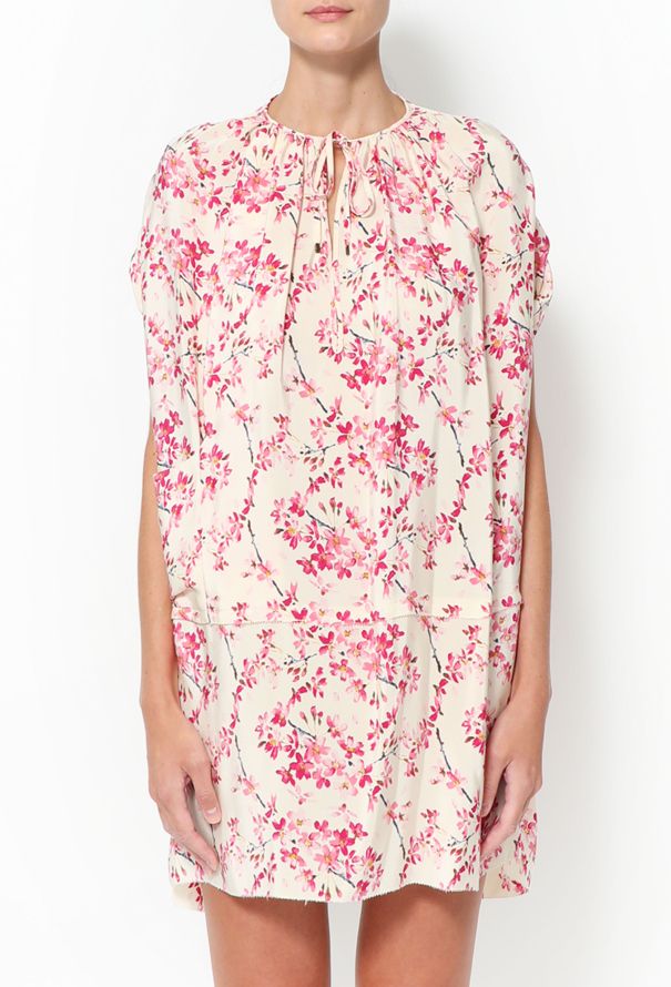 Balenciaga 2011 Floral Silk Tunic Dress - 2