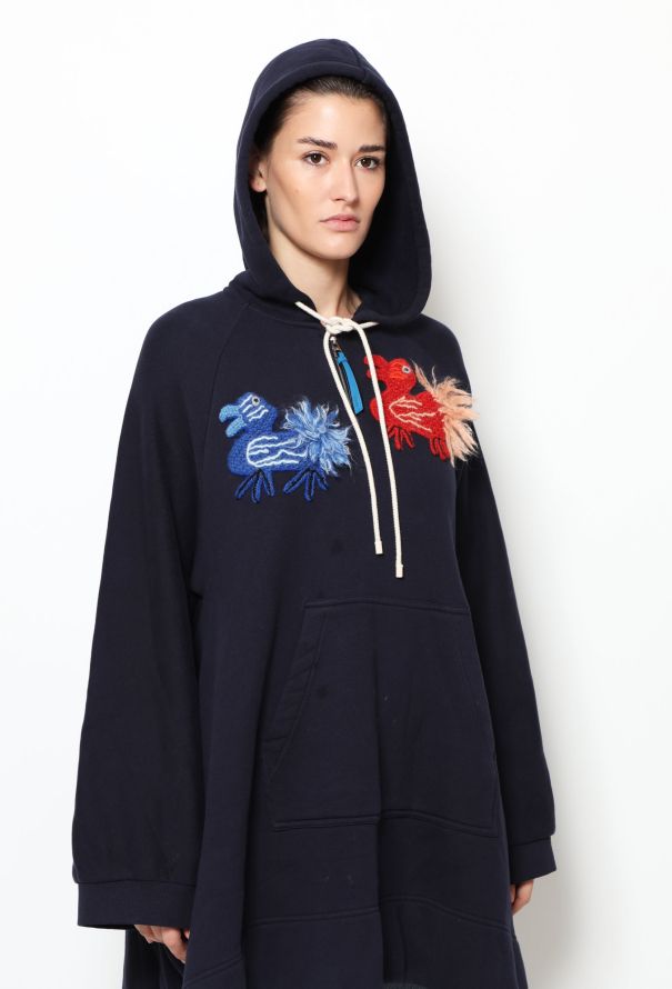 Loewe 2019 Embroidered Dodo Jumper Dress - 2