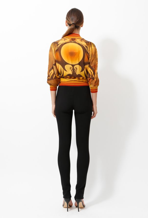 Jean Paul Gaultier '90s Graphic Corset Bomber - 6