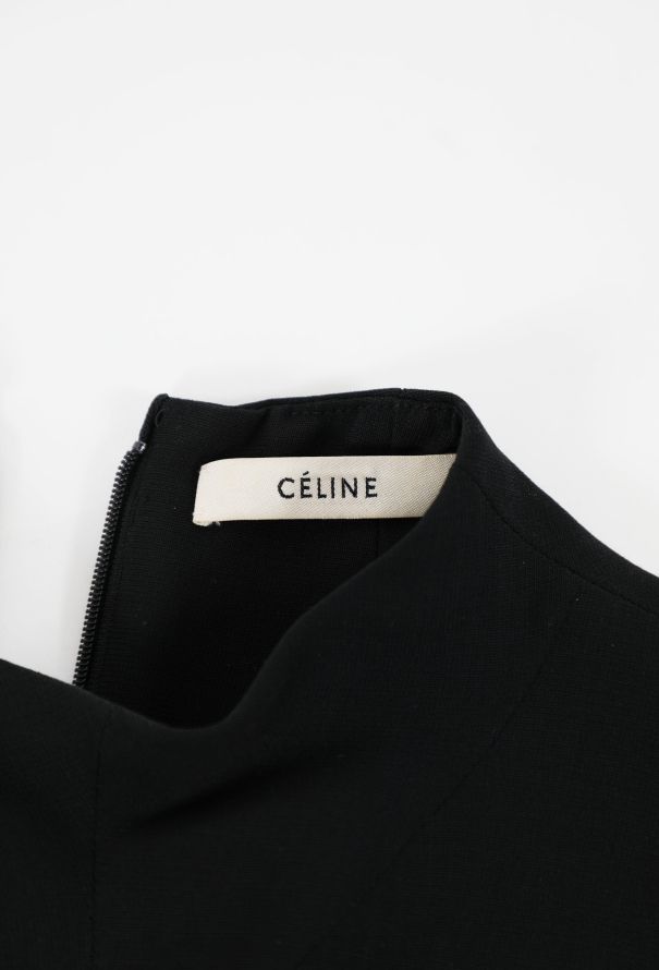 Céline F/W 2017 Flared Crepe Dress - 5