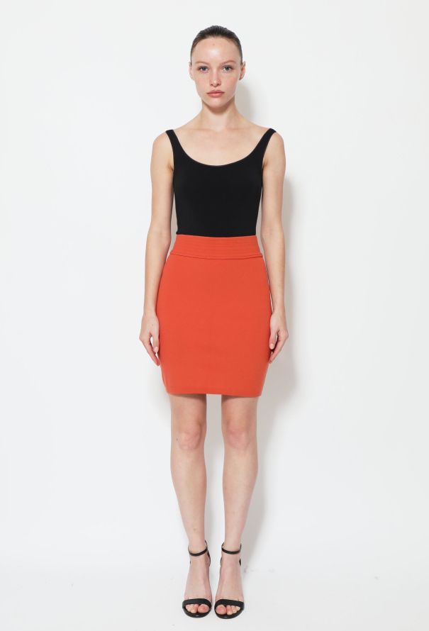 Alaïa Early '90s Knit Skirt - 1