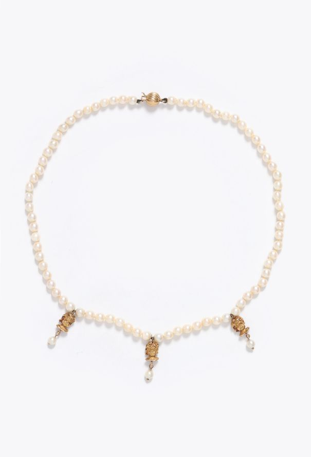 Modern Fine Jewelry Germano Gioielleria 18k Yellow Gold & Pearl Necklace - 1