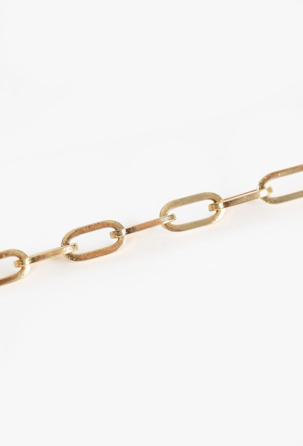 Modern Fine Jewelry FoundRae 18K Yellow Gold Chain and Morganite Charm - 7