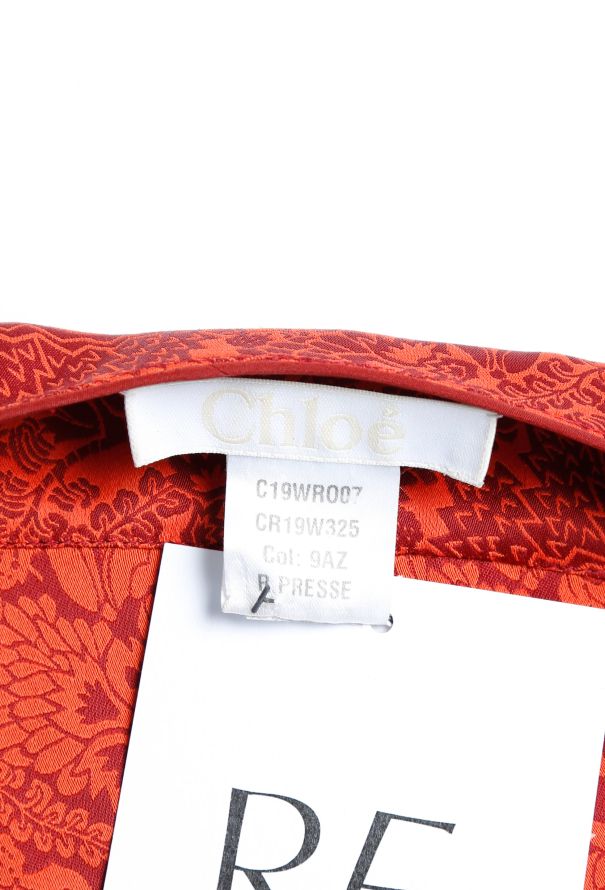 Chloé CAMPAIGN F/W 2019 Jacquard Wrap Dress - 5