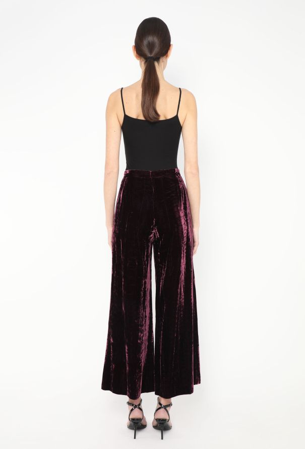 Saint Laurent RARE 1969 Crushed Velvet Safari Ensemble - 6