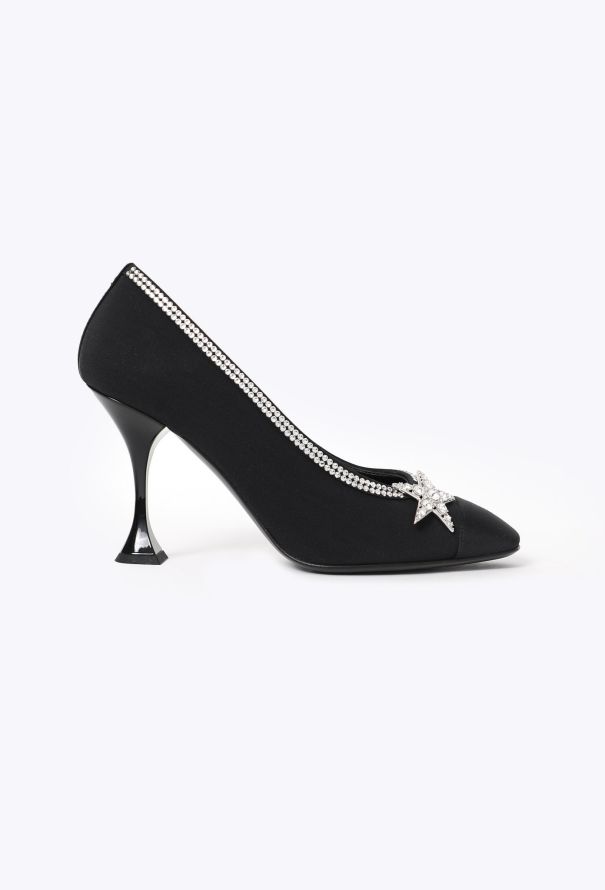 Chanel 2020 Strass Trim Star Pumps - 1