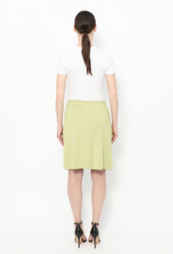 Alaïa '90s Scalloped Trim Skirt - 4