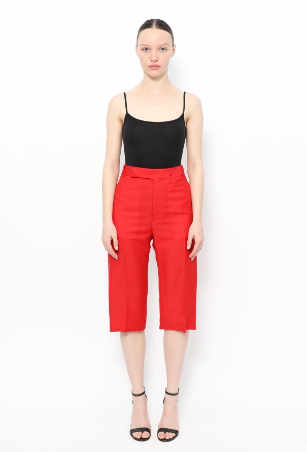 Céline F/W 2017 Convertible Crêpe Trousers - 5