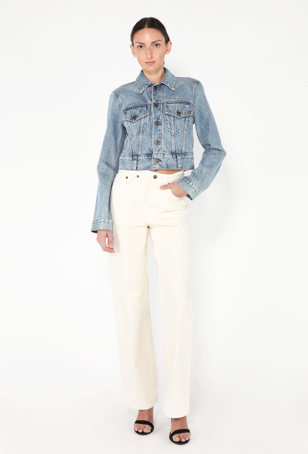 Khaite Resort 2023 Rizzo Denim Jacket - 5