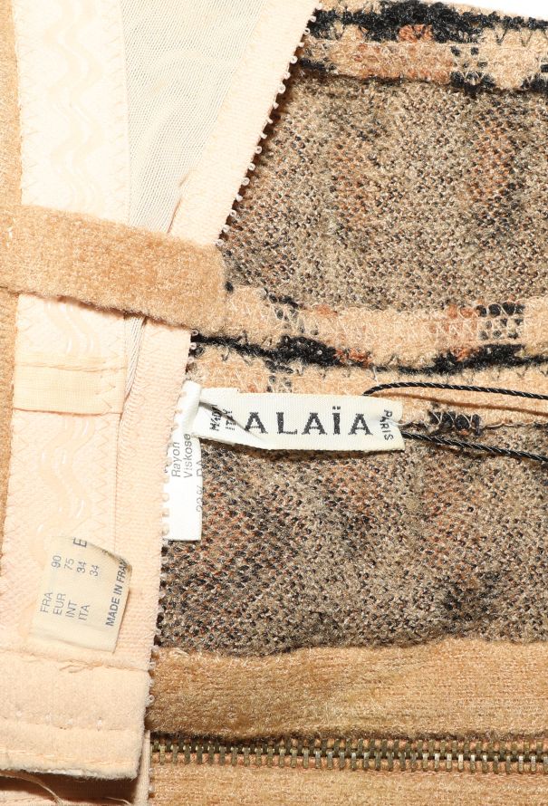 Alaïa ICONIC F/W 1991 Leopard Bustier Top - 9