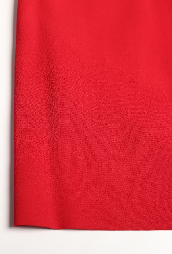 Valentino Ruched Shoulder Crêpe Dress - 7